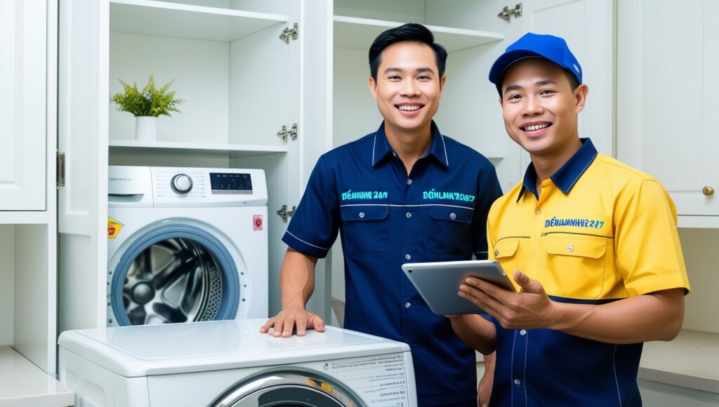 Sửa chữa máy giặt Dịch vụ sửa chữa máy giặt tại Long Xuyên