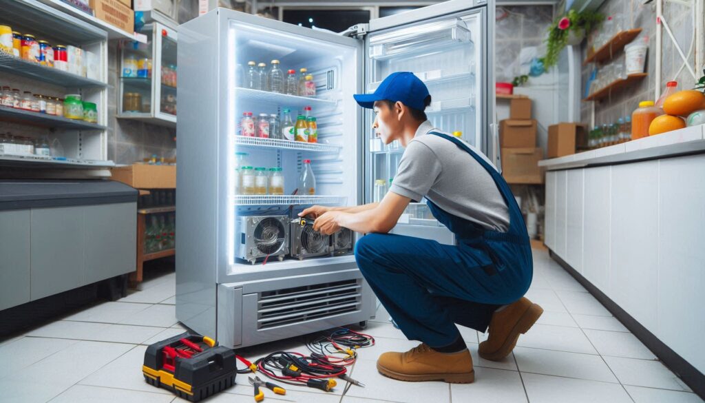 Sửa chữa tủ mát Khi cần sửa chữa tủ mát, hãy gọi DienLanhXanh247 nhé!
