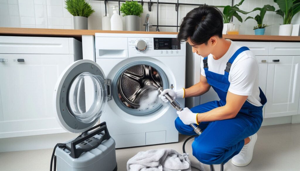 Vệ sinh máy giặt Quy trình vệ sinh máy giặt tại nhà